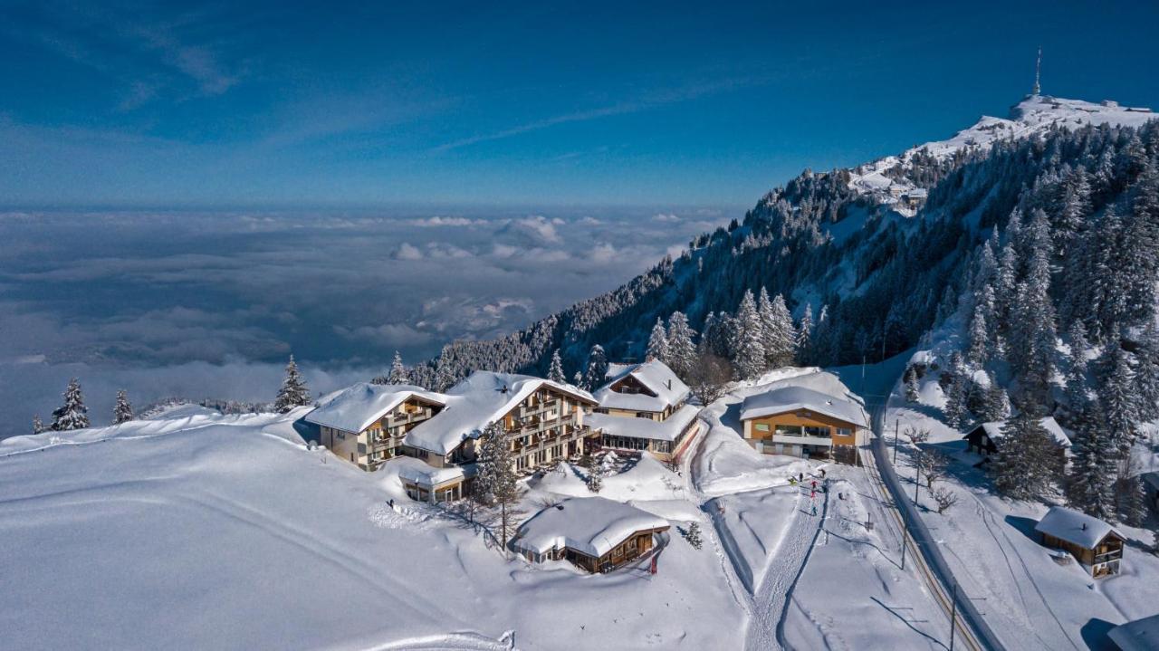 Kraeuterhotel Edelweiss Rigi Kaltbad Exteriér fotografie