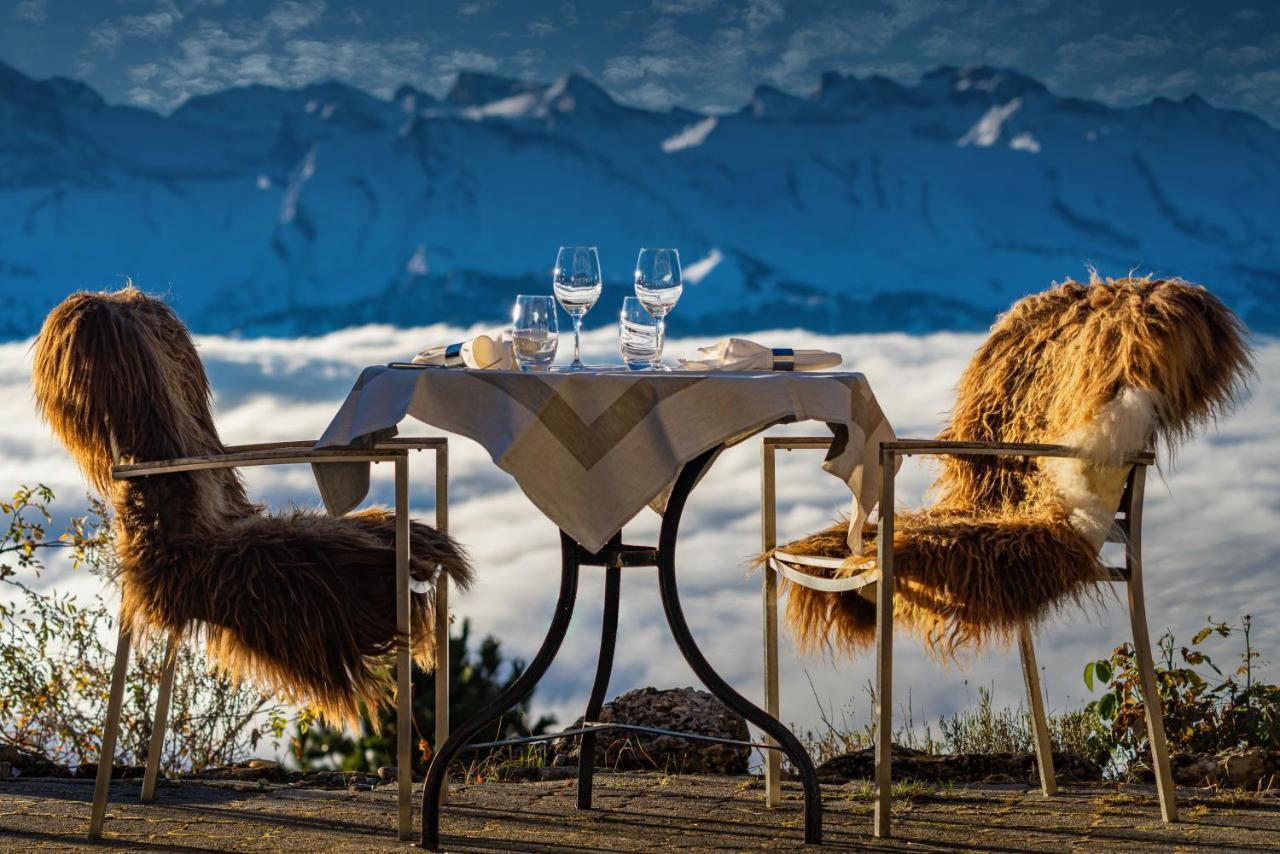 Kraeuterhotel Edelweiss Rigi Kaltbad Exteriér fotografie